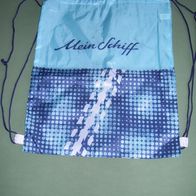 Tui Mein Schiff Sportbeutel Rucksack Schuhbeutel Fahrradbeutel Turnbeutel Neu Blau