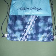 Tui Mein Schiff Sportbeutel Rucksack Schuhbeutel Fahrradbeutel Turnbeutel Blau