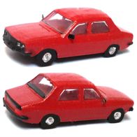 Dacia 1310 ´79, Limousine, rot, 3D-Druck-Kleinserie, Ep4, Spur N