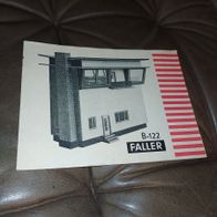 Bauanleitung Faller B-122, Stellwerk