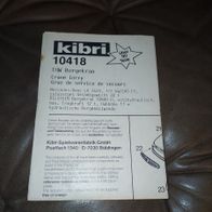 Bauanleitung Kibri Bergekran THW 10418