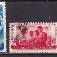 Rumänien MiNr. 1435-1438 komplett gestempelt M€ 6,00 #J51d