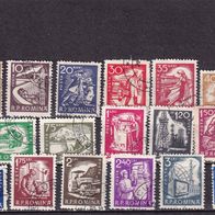 Rumänien MiNr. 1869-1889 komplett gestempelt M€ 6,00 #J52ac