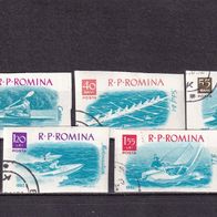 Rumänien MiNr. 2056-2063 geschnitten komplett gestempelt M€ 7,00 #J53cd