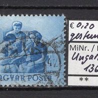 Ungarn 1954 Internationaler Frauentag MiNr. 1364 gestempelt