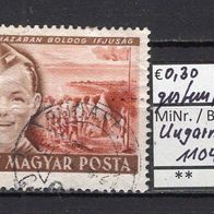 Ungarn 1950 Internationaler Kindertag MiNr. 1104 II Vollstempel Budapest