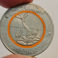 D : Deutschland 5 Euro Sondermünze Subtropische Zone 2018 J