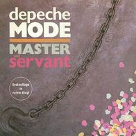 7"DEPECHE MODE · Master And Servant (Rotes Vinyl RAR 1984)