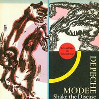7"DEPECHE MODE · Shake The Disease (Rotes Vinyl RAR 1985)