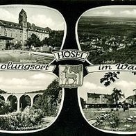40883 Ratingen - Hösel 1965 4 Ansichten Waldklinik Minigolf Luftbild Autobahnb