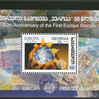 Georgien Michel Block 38 Postfrisch * * - 50 Jahre Europa-Briefmarken (CEPT)