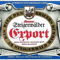 ALT ! Bieretikett Brauerei Hümmer † 1983 Dingolshausen Lkr. Schweinfurt Bayern