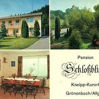 87730 Bad Grönenbach / Allgäu Pension > Schloßblick < 3 Ansichten 1982