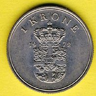 Dänemark 1 Krone 1972