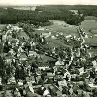 75328 Schömberg / Calw im Schwarzwald Luftbild 1959