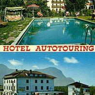 I 39040 Laag - Bozen Hotel > Autotouring < 2 Ansichten um 1972