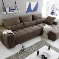 Eckcouch Lopez Couch Schlafcouch Bettsofa Schlafsofa Sofabett Funktionssofa ausziehba