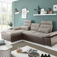 Ecksofa Jakarta Couch Schlafcouch Bettsofa Schlafsofa Sofabett Funktionssofa ausziehb