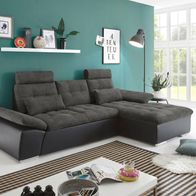 Ecksofa Jakarta Couch Schlafcouch Bettsofa Schlafsofa Sofabett Funktionssofa ausziehb