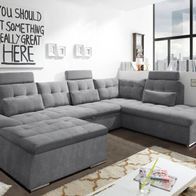 Couch Nalo Sofa Schlafcouch Bettsofa Schlafsofa Sofabett Wohnlandschaft ausziehbar du