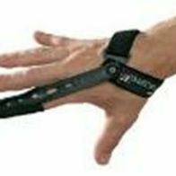 Neu Balzer Fingerschutz F: Schwarz Karpfen Brandungsangeln Fliegenfischen Leder