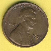USA 1 Cent 1971