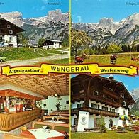 A 5453 Werfenweng Gasthof - Pension > Wengerau < 1977 4 Ansichten
