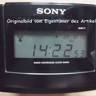 Sony ICF-C50 Funk Radiowecker Funkuhr Funkwecker Funkradiowecker Uhrenradio schwarz