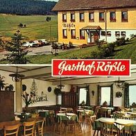 78141 Schönwald - Weissenbach im Schwarzwald Gasthof > Rössle < 2 Ansichten