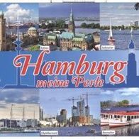 Ak Hamburg Echt gelaufen