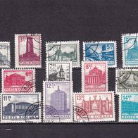 Rumänien MiNr. 3083-3102 Freimarken komplett gestempelt M€ 5,00 #614