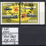 DDR 1963 Leipziger Herbstmesse MiNr. 976 - 977 ESST