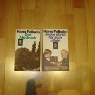 Hans Fallada Jeder stirbt für dich allein + Der Alpdruck 2x TB