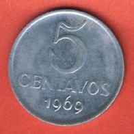 Brasilien 5 Centavos 1969