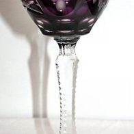 Annahütte Kristall Römer "Traube" Amethyst, Kristall Glas