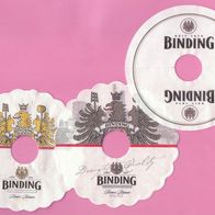 Pilsdeckchen Tropfdeckchen, Binding 3x feine Varianten