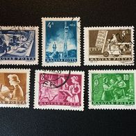 Ungarn MiNr. 2011-2016 Postwesen sauber gestempelt M€ 2,50 - #26