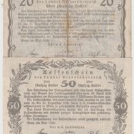 Niederösterreich-Notgeld 20,50 Heller vom 01.05.1920 gebrauchte Erh.