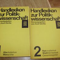 Handlexikon der Politik Axel Görlitz 2 Bände TB
