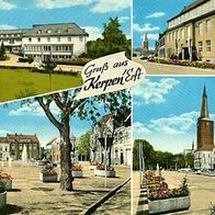 50169 Kerpen / Erft 4 Ansichten um 1967 Marktplatz , Kirche etc.