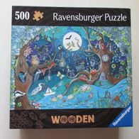 Puzzle 500 Teile Wooden Fantasy Forest von Ravensburger