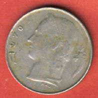 Belgien 1 Franc 1970 Belgique
