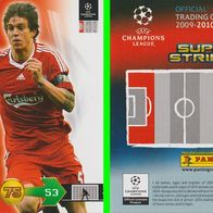 Panini Champions League 2009/10 Daniel Agger FC Liverpool