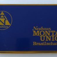 Neuhaus MONTAN-UNION Brasilschatulle schöne alte Blechdose ohne BarCode Zigarrenkiste
