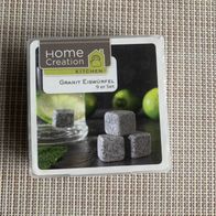 Home Creation Granit Eiswürfel, ideal zum Kühlen von Getränken, 9 Stück
