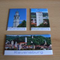 3 verschiedene Magnete Kühlschrankmagnete Ravensburg Neu