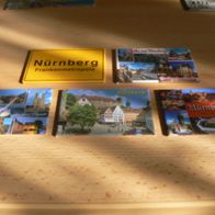 5 verschiedene Magnete Kühlschrankmagnete Nürnberg Neu