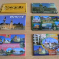 6 verschiedene Magnete Kühlschrankmagnete Chemnitz Neu