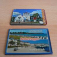 2 Magnete Kühlschrankmagnete Boltenhagen Neu