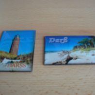 2 Magnete Kühlschrankmagnete Darss Darß Neu
